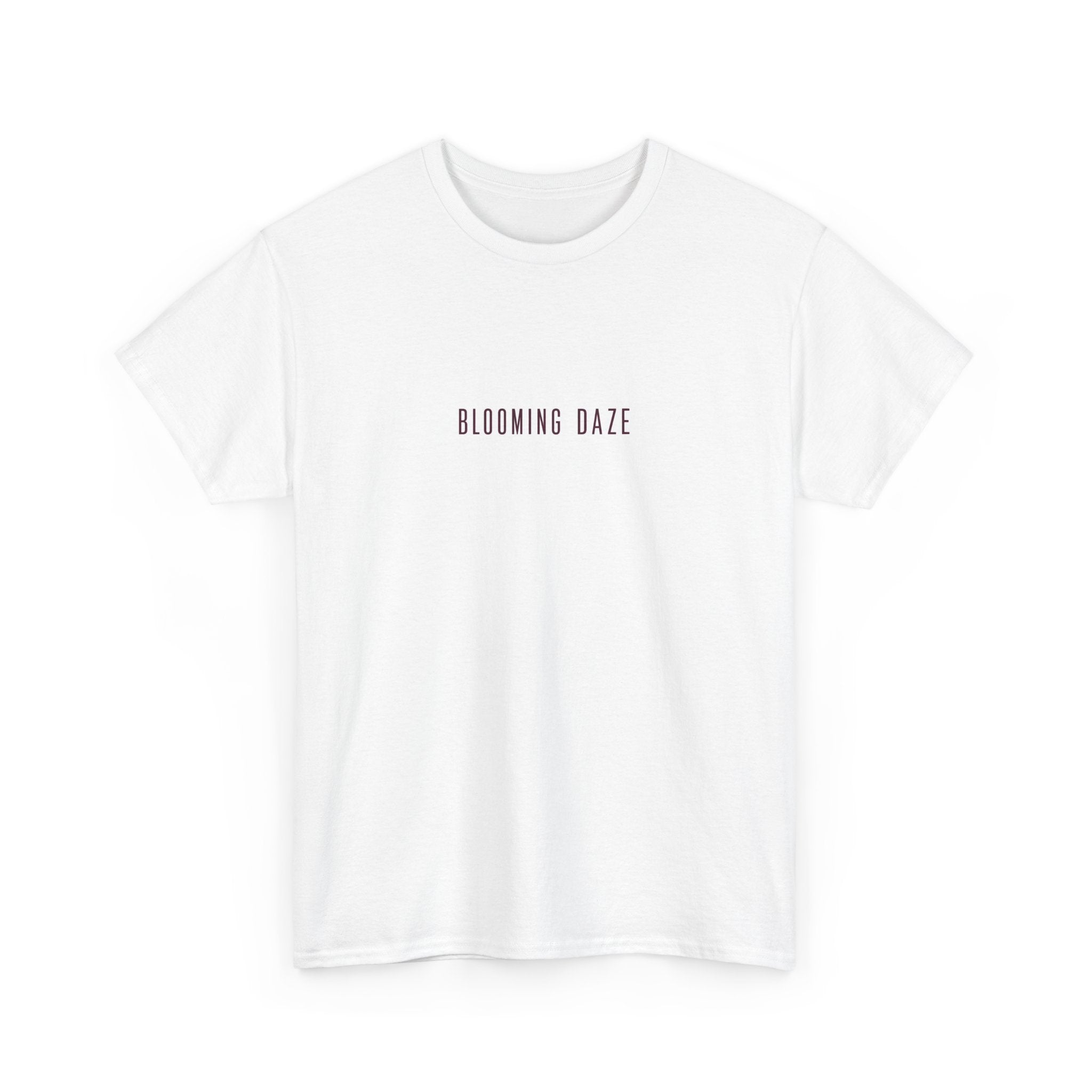 Blooming Daze Floral Tee — Minimal Line Art Flower T-Shirt