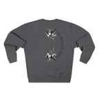 Crewneck Sweatshirt — Vintage Cherub Graphic “The World Is Yours”