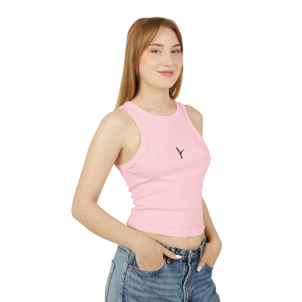 Micro Rib Cropped Tank