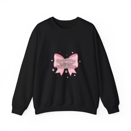 Coquette Ribbon Bow Sweatshirt | pastel humor, lace aesthetic