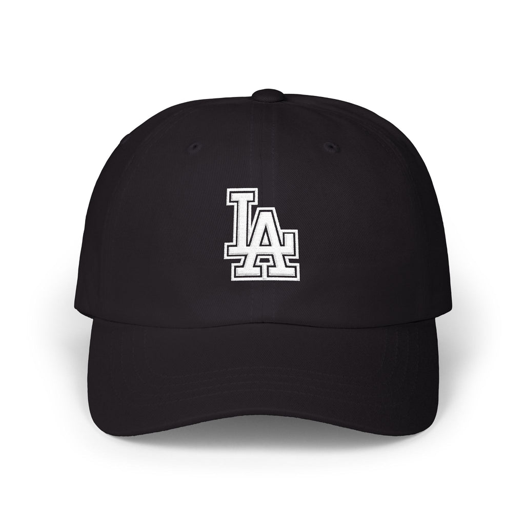 LA Distressed Logo Dad Cap - Vintage Baseball Hat