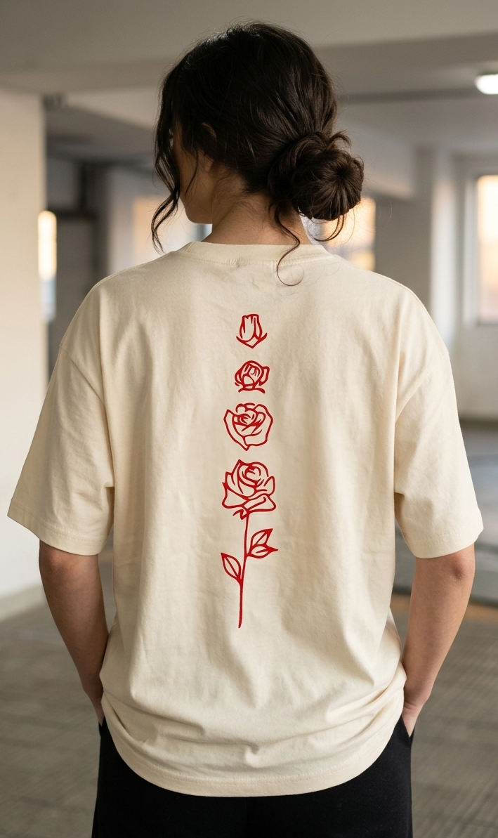 Minimal Liquid Heart Graphic Tee