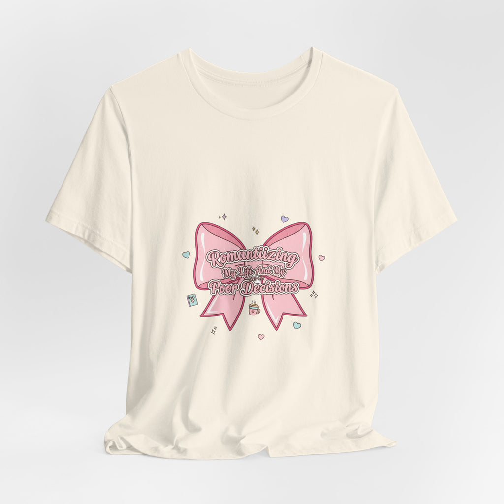 Pastel Coquette Bow Tee | ribbon art, pastel humor