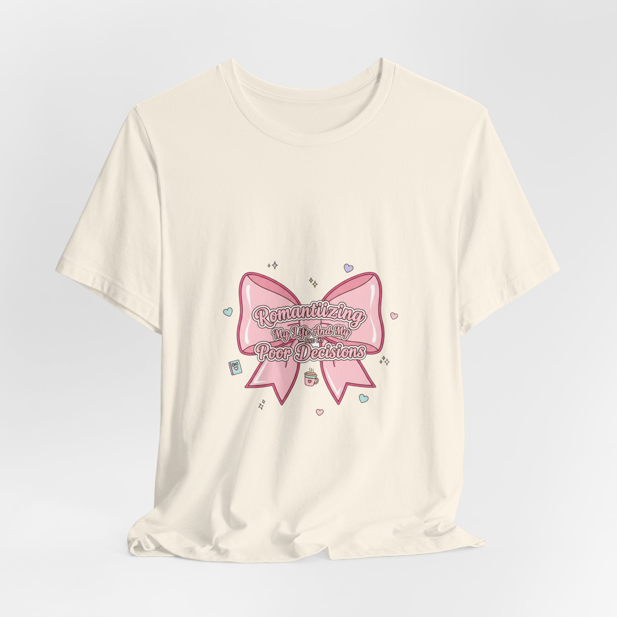 Pastel Coquette Bow Tee | ribbon art, pastel humor
