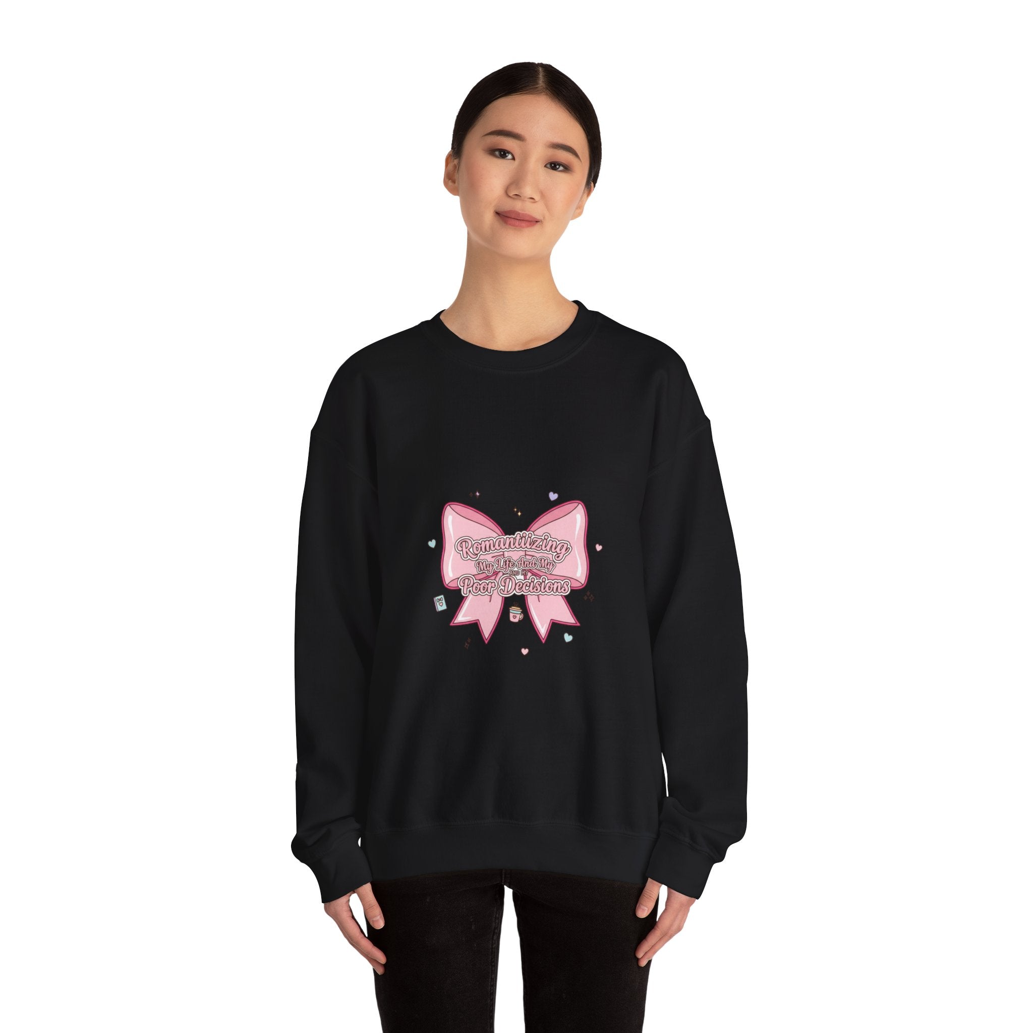 Coquette Ribbon Bow Sweatshirt