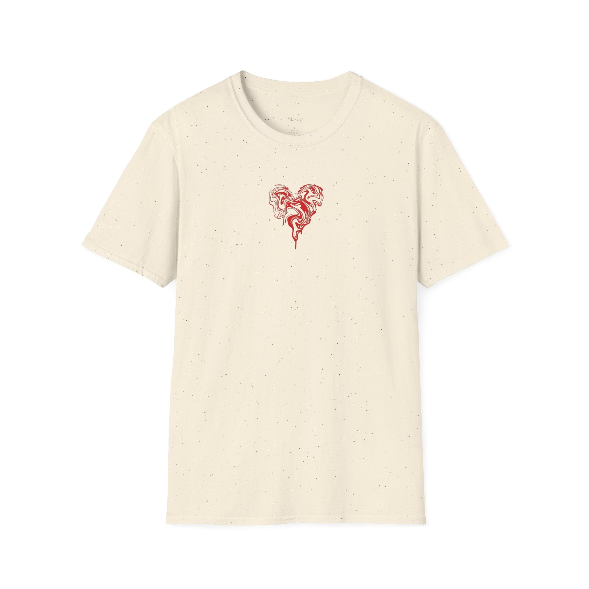 Minimal Liquid Heart Graphic Tee