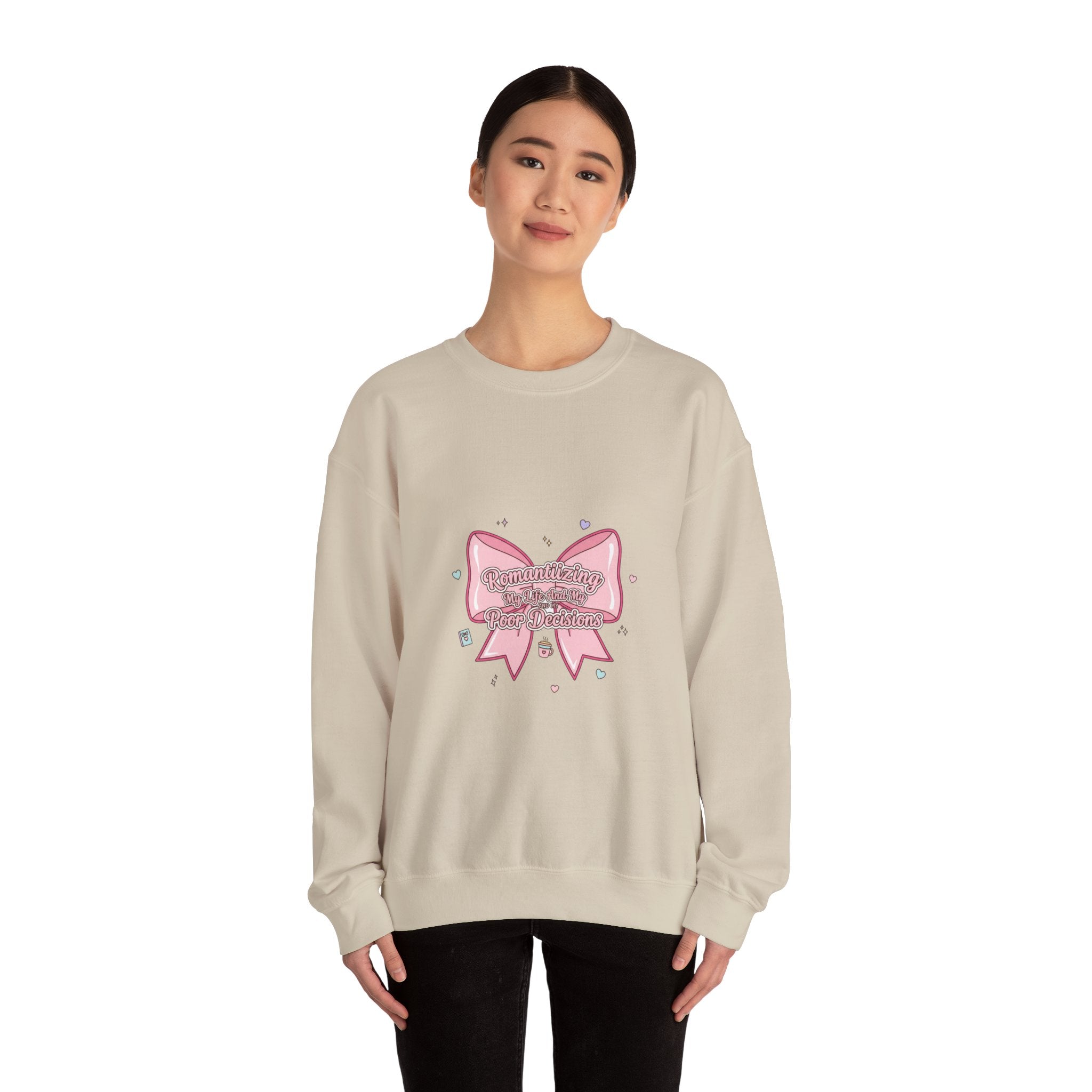 Coquette Ribbon Bow Sweatshirt