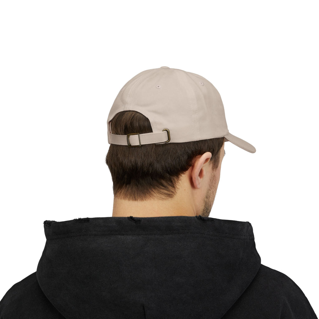 LA Distressed Logo Dad Cap - Vintage Baseball Hat