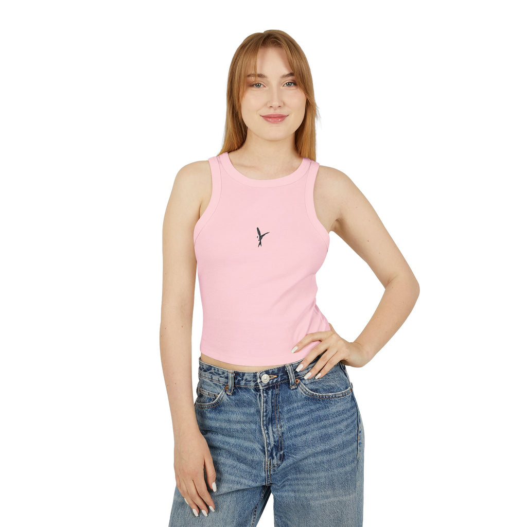 Micro Rib Cropped Tank