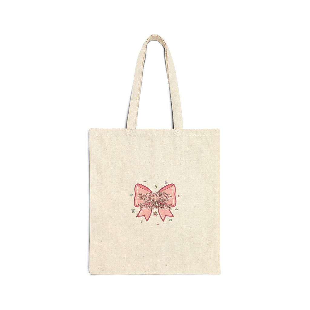 Pastel Coquette Ribbon Tote | lace aesthetic, pastel humor