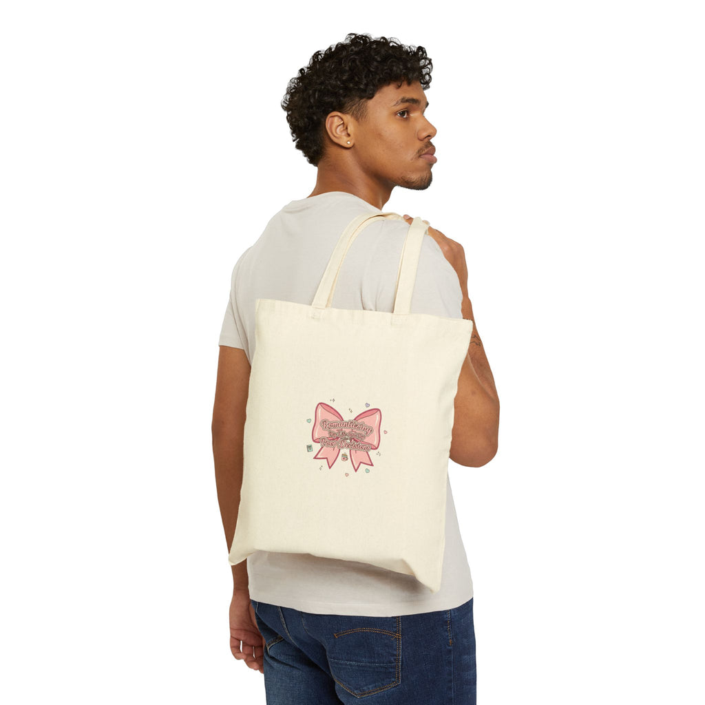 Pastel Coquette Ribbon Tote | lace aesthetic, pastel humor