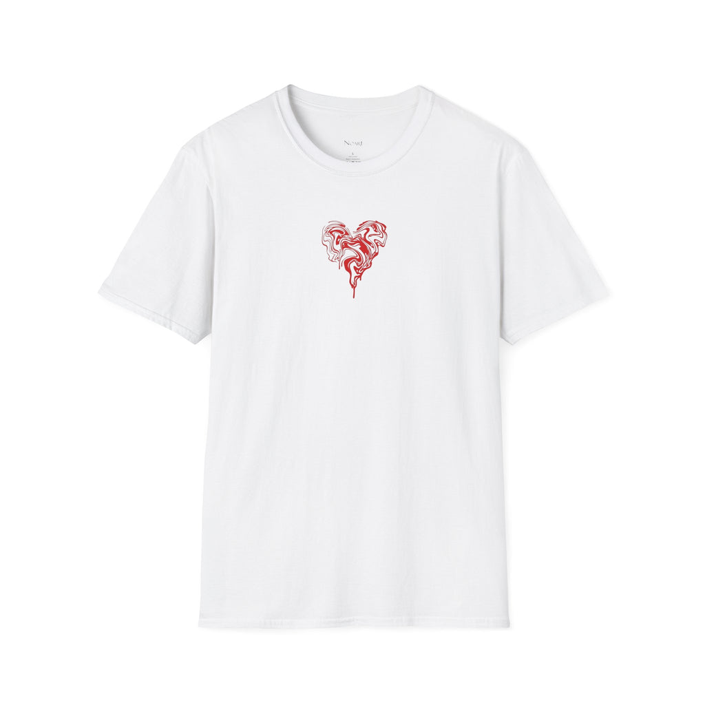 Minimal Liquid Heart Graphic Tee