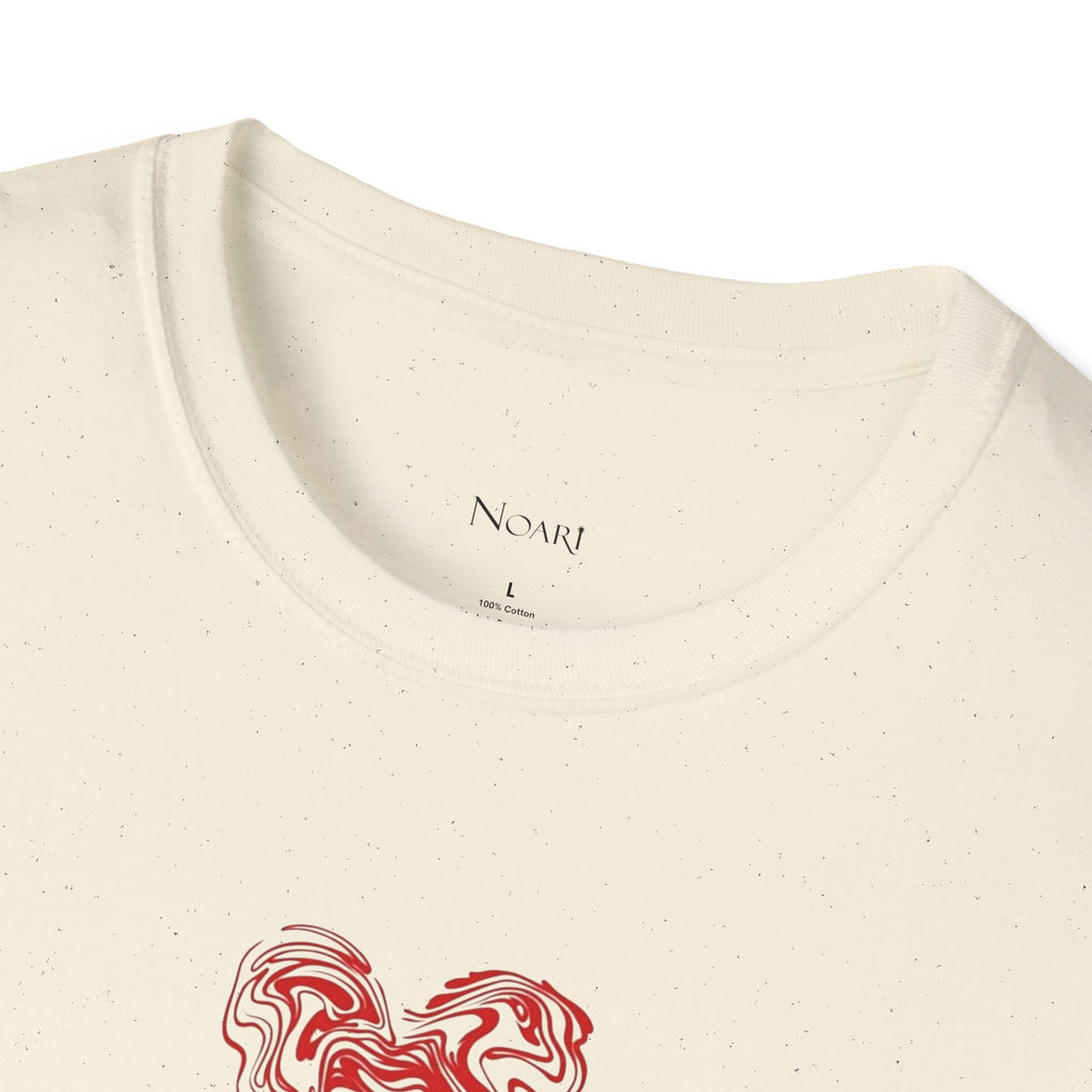 Minimal Liquid Heart Graphic Tee